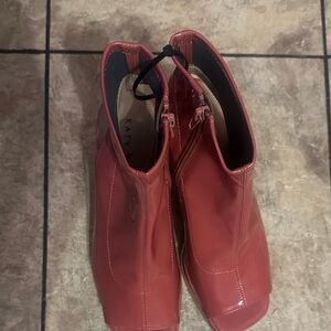 Katy Perry Collections Women's Coral Patent Ankle Booties
